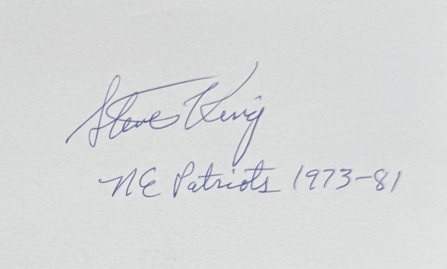 Steve King - New England Patriots