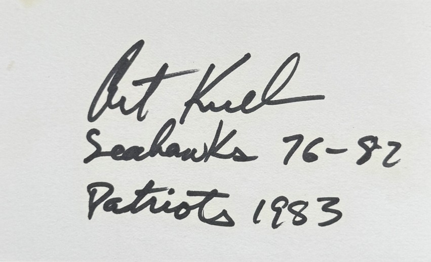 Art Kuehn - Seattle Seahawks