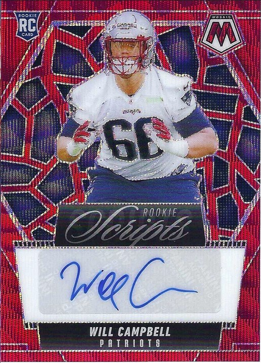 Will Campbell - New England Patriots