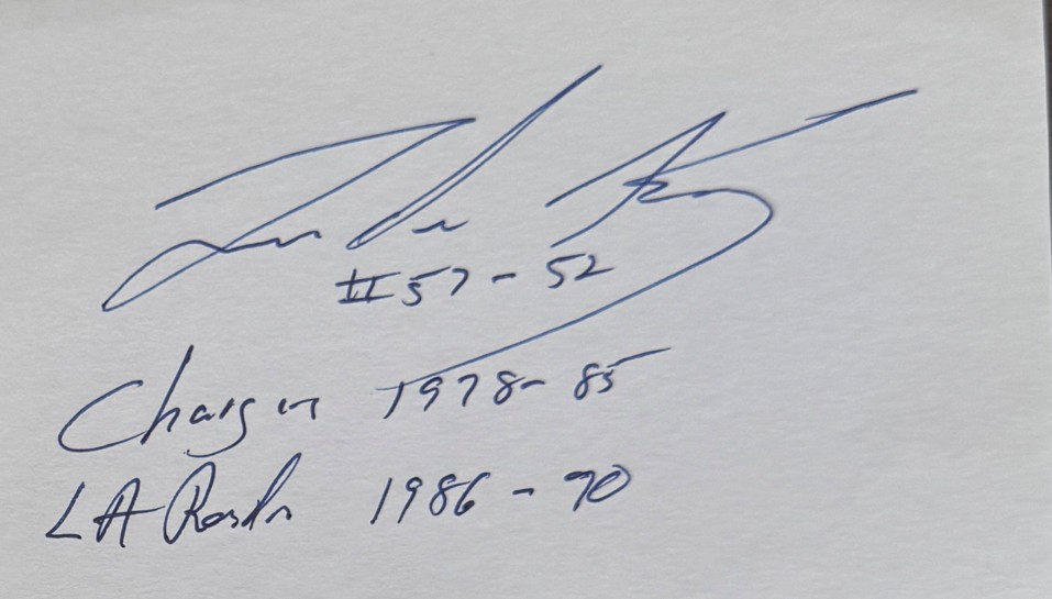 Linden King - San Diego Chargers
