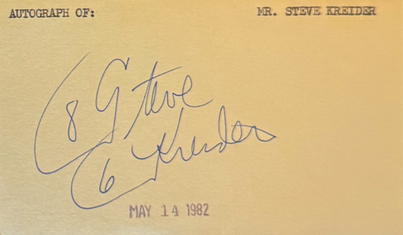 Steve Kreider - Cincinnati Bengals