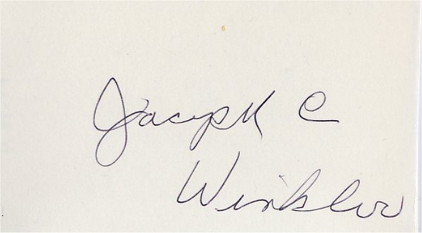 Joe Winkler - Cleveland Rams