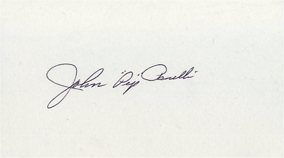 John Panelli - Detroit Lions