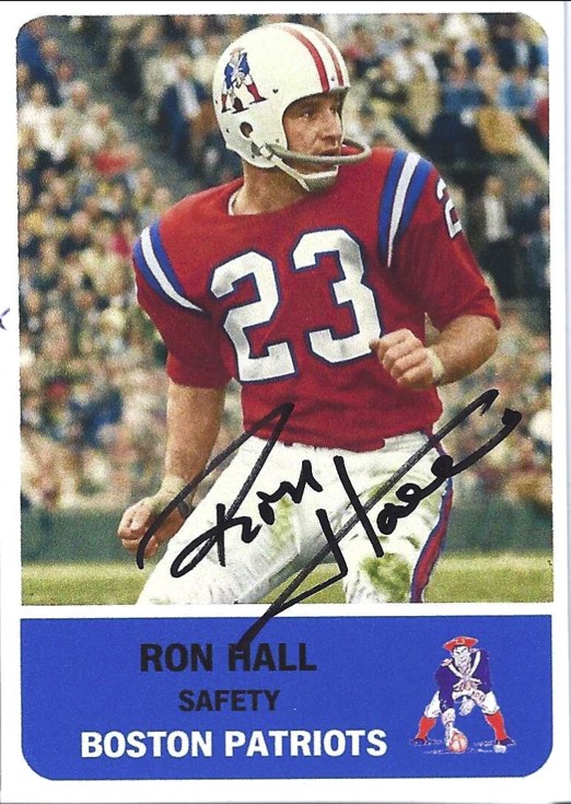 Ron Hall - Boston Patriots