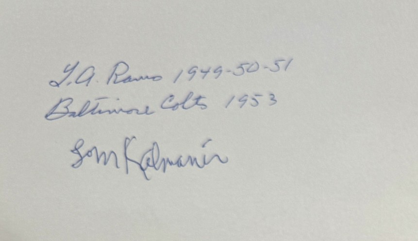 Tommy Kalmanir - Los Angeles Rams