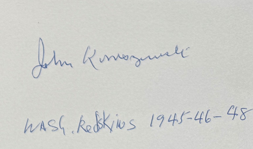 John Koniszewski - Washington Redskins