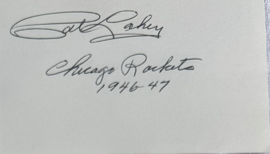 Pat Lahey - Chicago Rockets