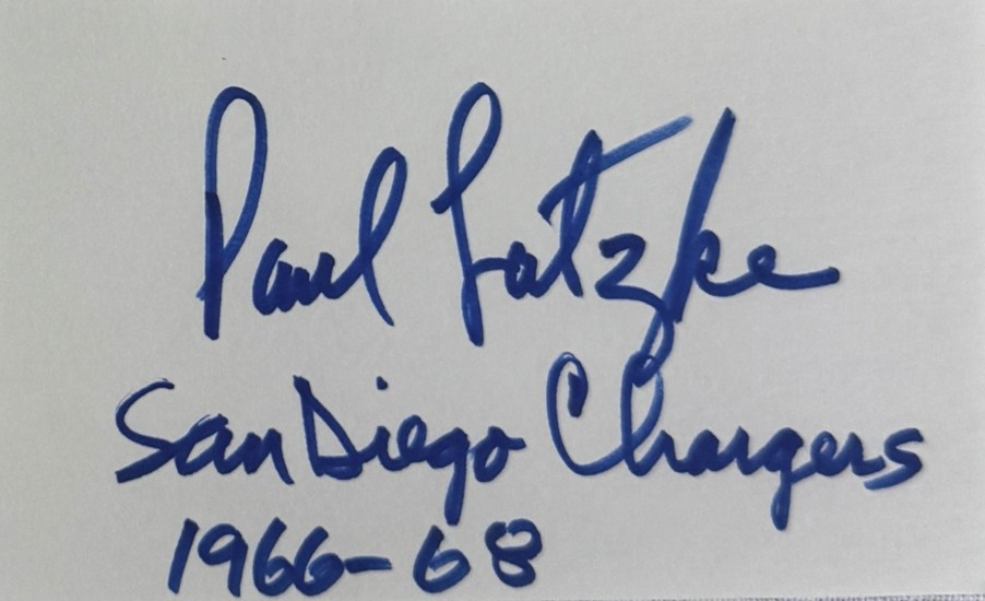Paul Latzke - San Diego Chargers