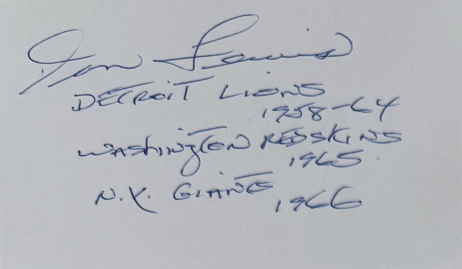 Dan Lewis - Detroit Lions