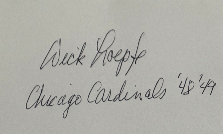Dick Loepfe - Chicago Cardinals