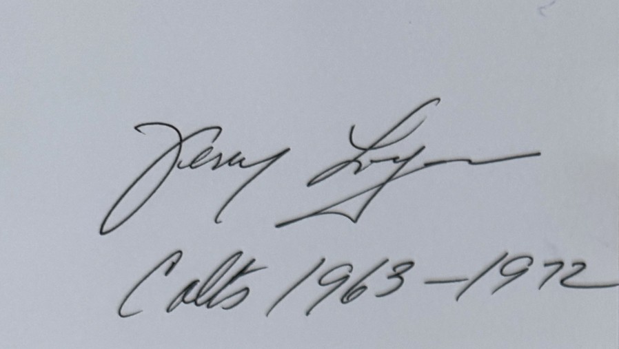 Jerry Logan - Baltimore Colts