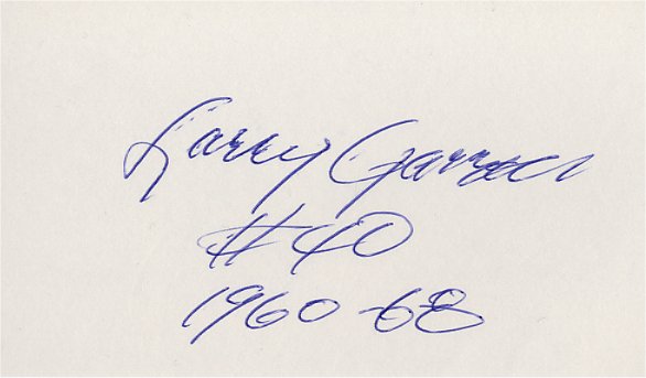 Larry Garron - Boston Patriots
