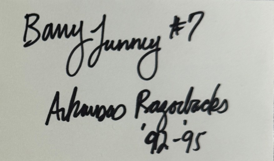 Barry Lunney - Arkansas Razorbacks