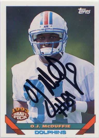 OJ McDuffie - Miami Dolphins