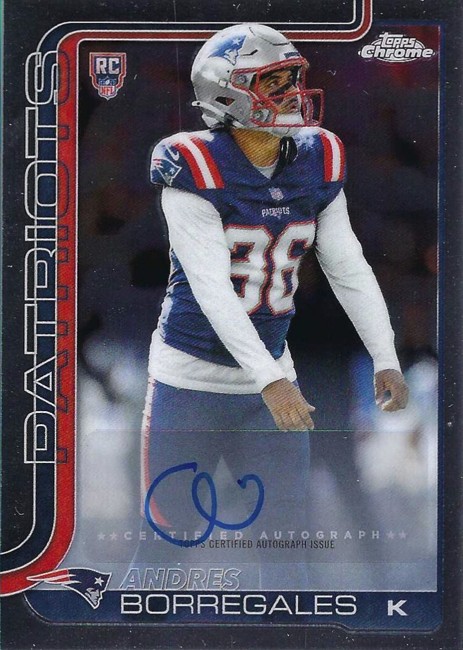 Andres Borregales - New England Patriots