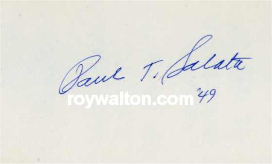 Paul Salata - San Francisco 49ers