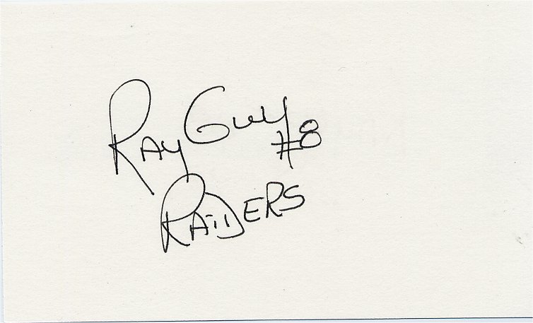 Ray Guy - Oakland Raiders