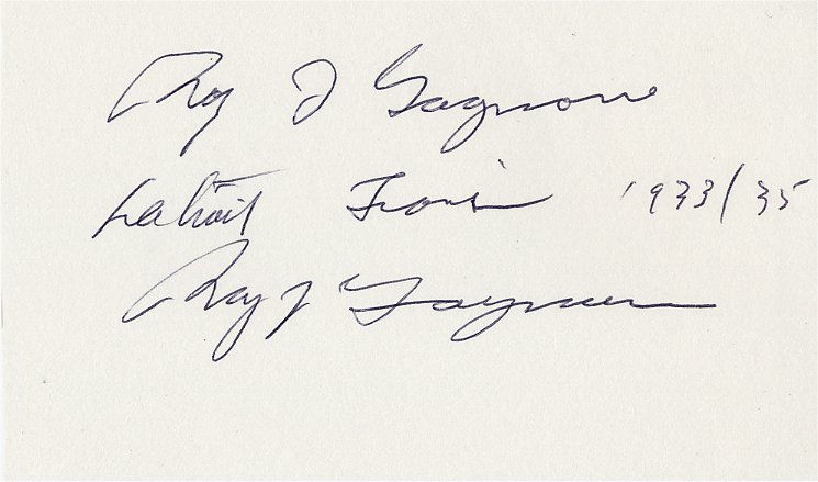 Roy Gagnon (D) - Detroit Lions