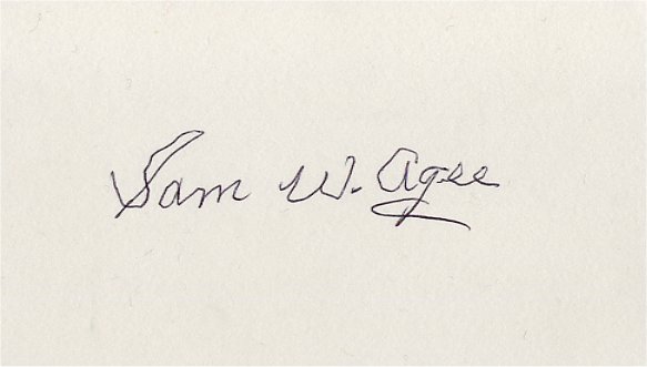 Sam Agee - Chicago Cardinals