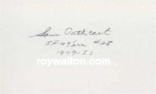 Sam Cathcart - San Francisco 49ers
