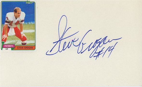 Steve Grogan - New England Patriots