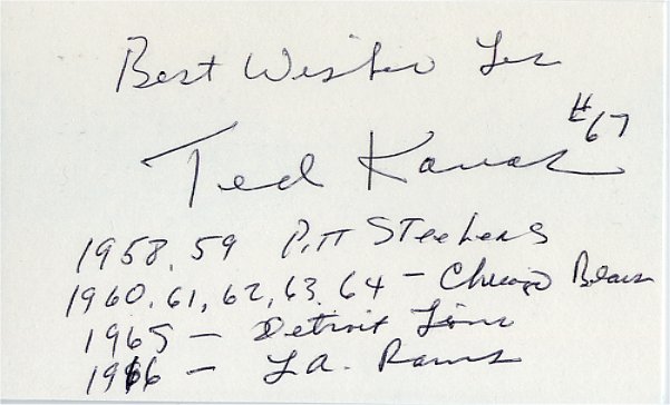 Ted Karras - Pittsburgh Steelers