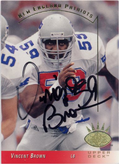 Vincent Brown - New England Patriots