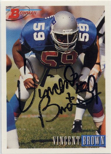 Vincent Brown - New England Patriots