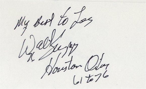 Walter Suggs - Houston Oilers