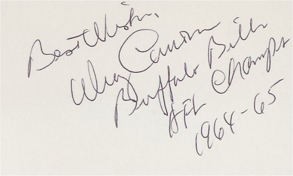 Wray Carlton - Buffalo Bills
