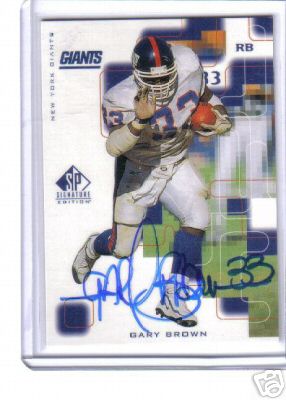 Gary Brown - New York Giants