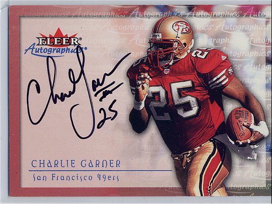 Charlie Garner - San Francisco 49ers