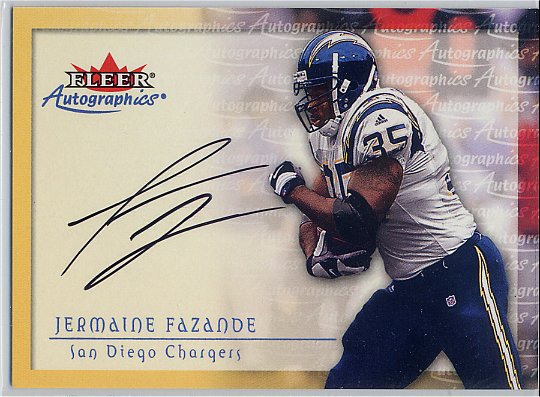 Jermaine Fazande - San Diego Chargers