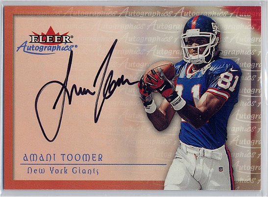 Amani Toomer - New York Giants