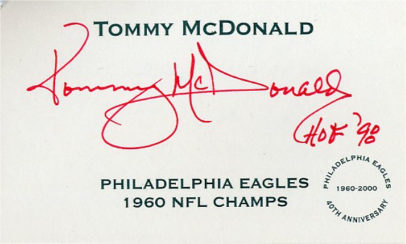 Tommy McDonald