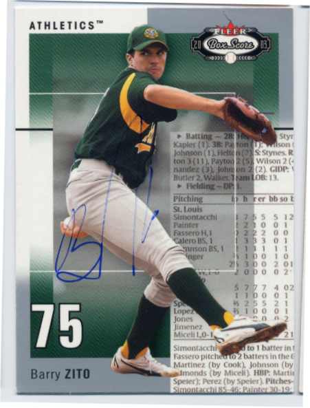 Barry Zito - Oakland Athletics
