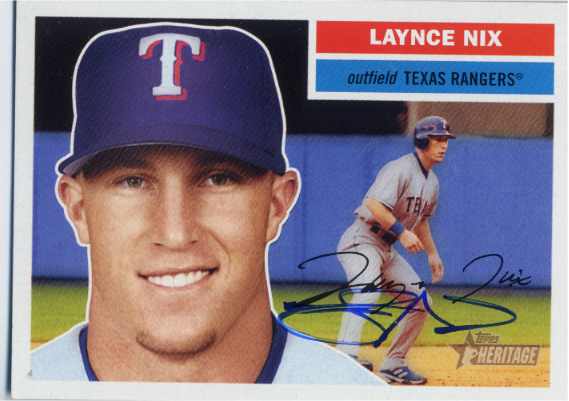 Laynce Nix - Texas Rangers
