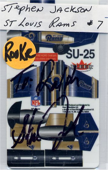 Stephen Jackson - St Louis Rams