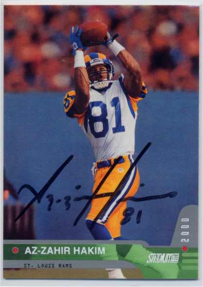 Az~Zahir Hakim - St Louis Rams