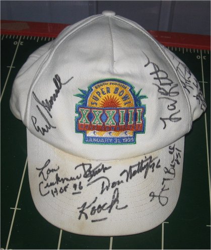 Lou Creekmur, Mattingly + others - Super Bowl XXXIII