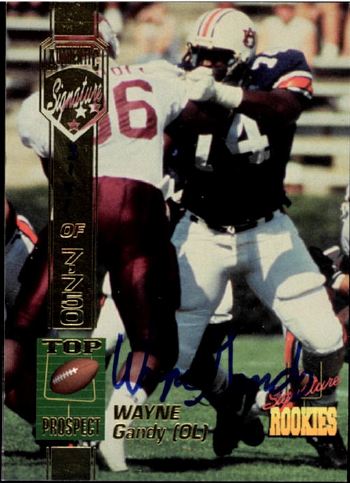 Wayne Gandy (Los Angeles Rams) - Auburn Tigers