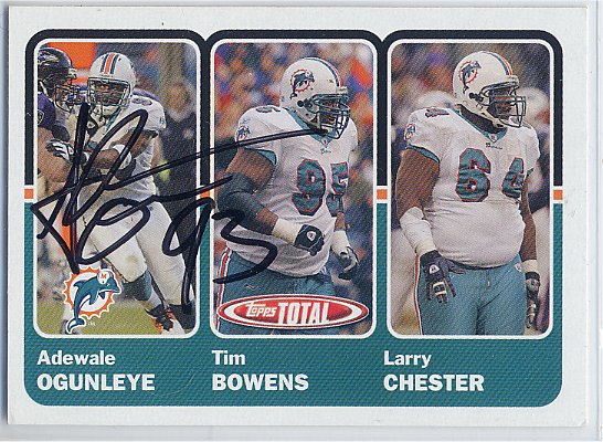 Adewale Ogunleye - Miami Dolphins