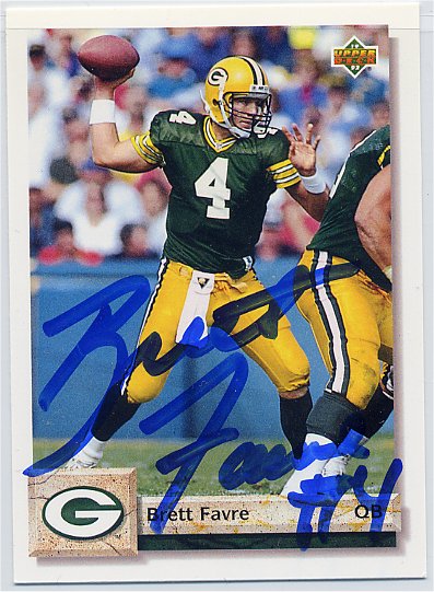 Brett Favre - Green Bay Packers