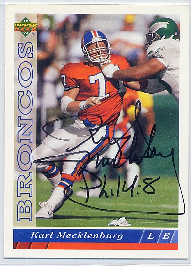 Karl Mecklenburg - Denver Broncos