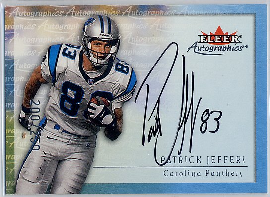 Patrick Jeffers - Carolina Panthers