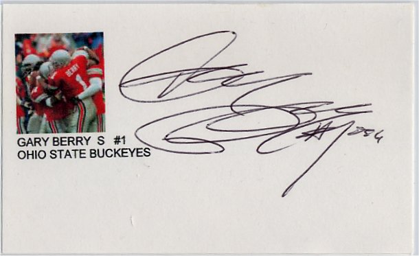 Gary Berry - Ohio State Buckeyes