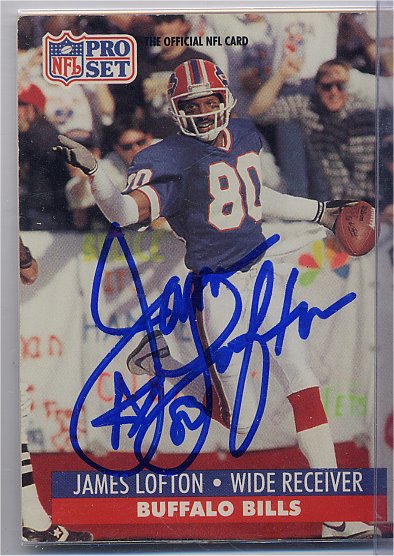 James Lofton HOF - Buffalo Bills