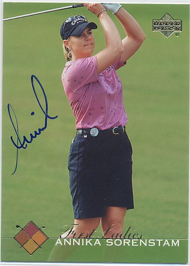 Annika Sorenstam - LPGA Golfer