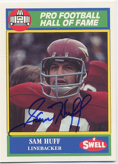 Sam Huff HOF - New York Giants