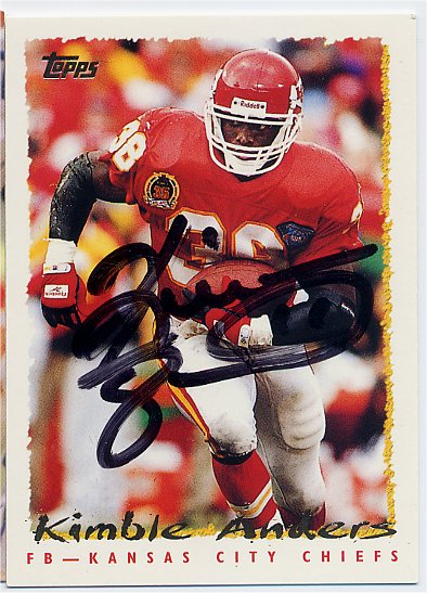 Kimble Anders - Kansas City Chiefs